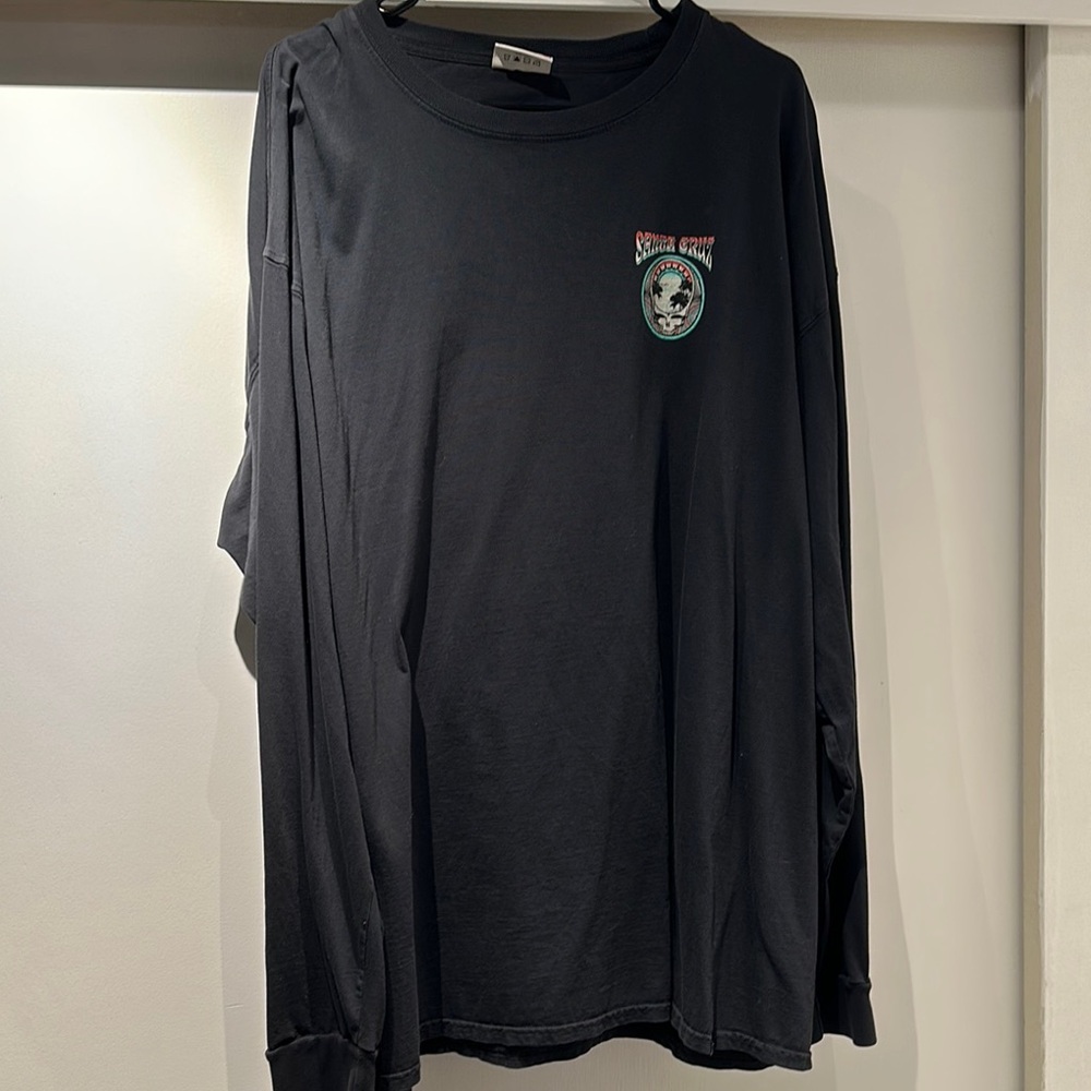Black Long Sleeve Men's Shirt